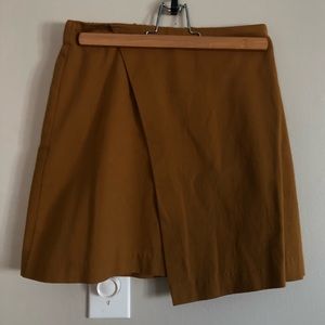 Oak & Fort khaki/caramel skirt